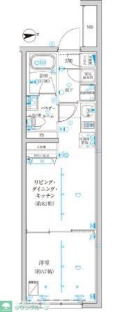 CREATIF西池袋の物件間取画像